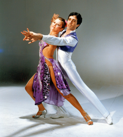 23000 octets - Claudine LOMBAERT et Michel  EGEA Champions de France Professionnels